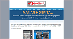 Desktop Screenshot of mananivf.com